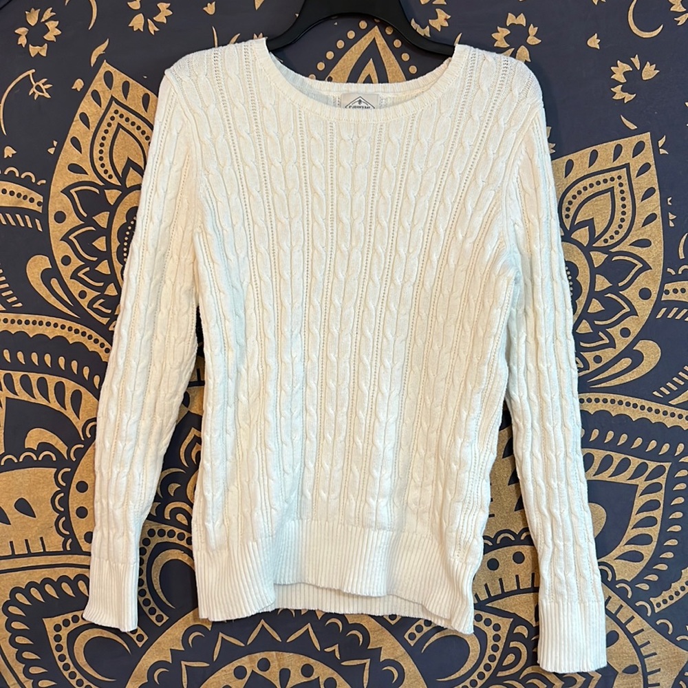 St. John’s Bay white sweater